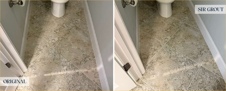 Floor Restored by Our Expert Tile and Grout Cleaners in Durham, NC