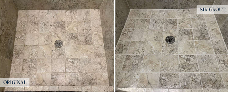 Shower Restored by Our Skilled Tile and Grout Cleaners in Durham, NC