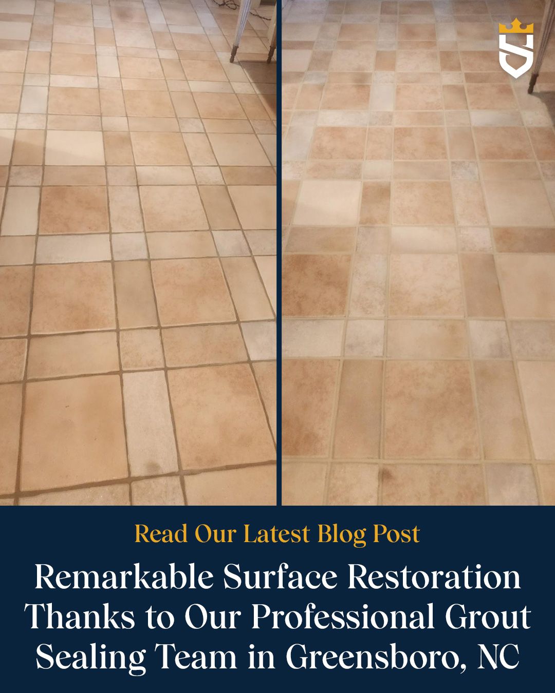 Remarkable Restoration Thanks to Our Professional Grout Sealing Team in Greensboro, NC