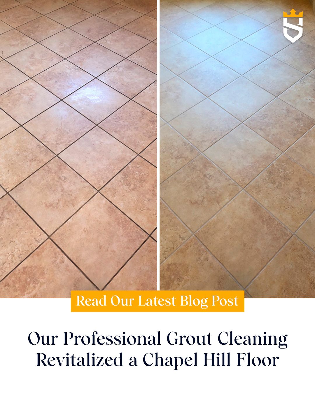 Our Professional Grout Cleaning Revitalized a Chapel Hill Floor